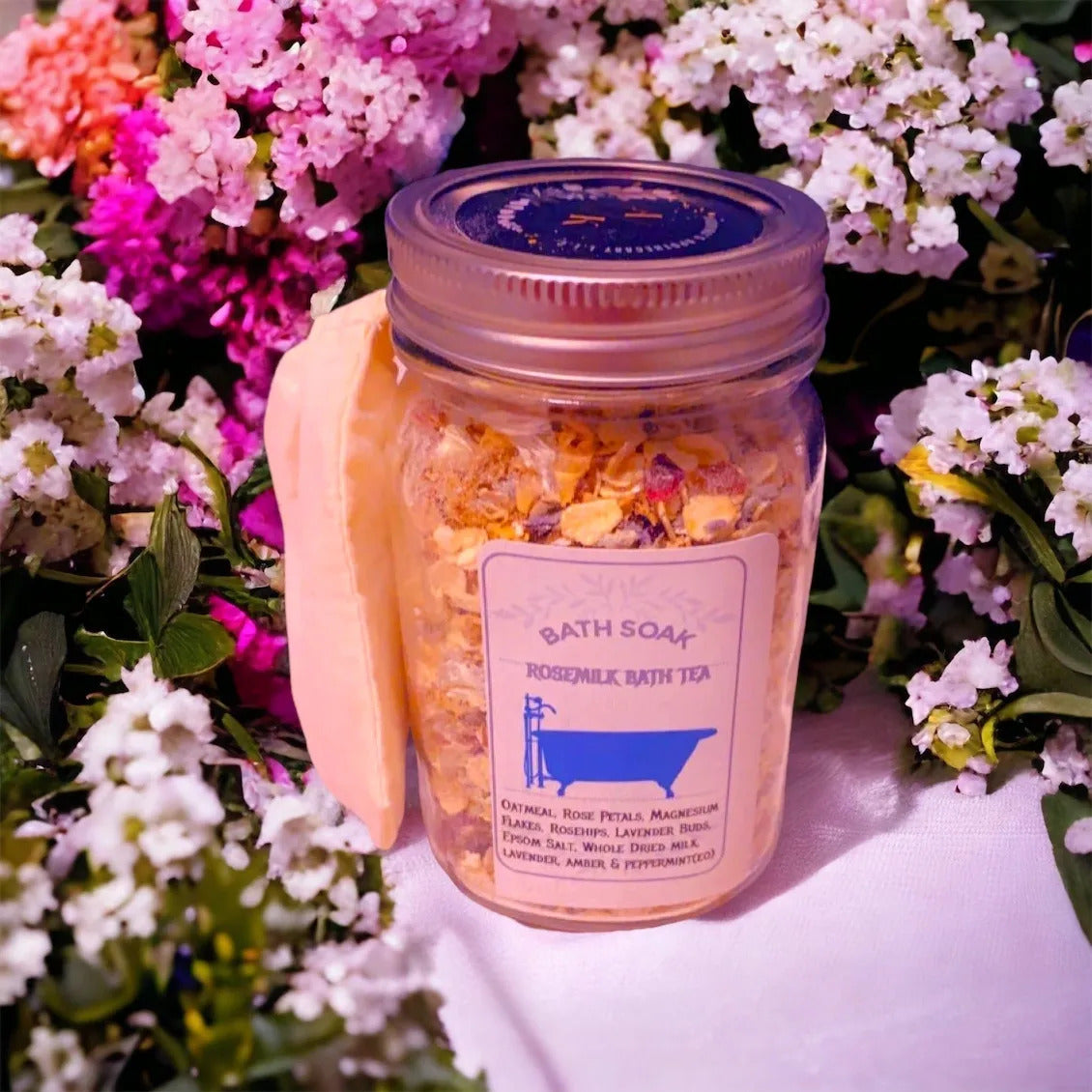 Rosemilk Bath Tea